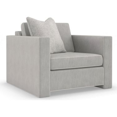 Caracole Upholstery Welt Played Accent Chair B