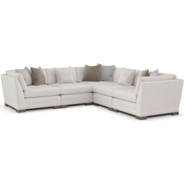 Caracole Upholstery Deep Retreat L-Shaped Sectional 5 PC Set