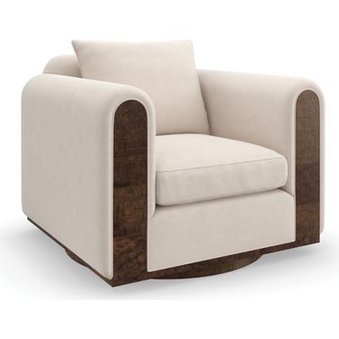 Caracole Upholstery Dimitri Chair In Burl