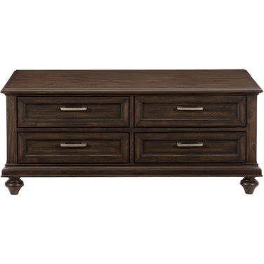 Cardano Driftwood Charcoal 4 Drawers Cocktail Table