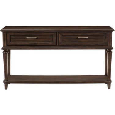 Cardano Driftwood Charcoal Brown Sofa Table