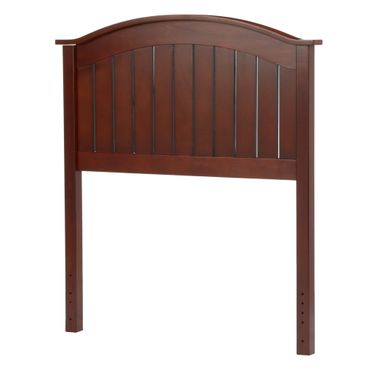 Cardiff Twin Headboard In Merlot and Dark Brown