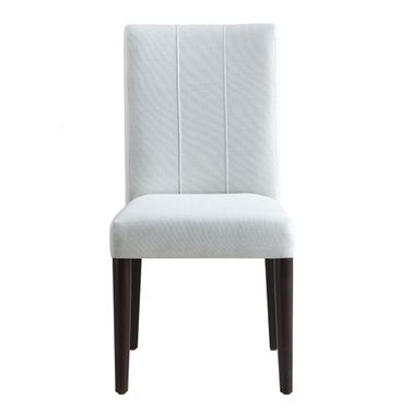 Carena Side Chair Set of 2 In White and Light Gray