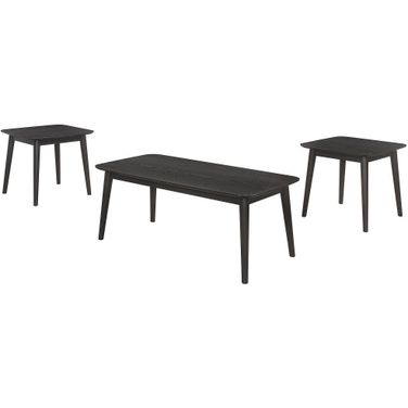 Radley 3-piece Occasional Set with Coffee and End Tables Black