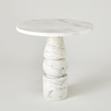 Cargo Banswara Marble Table In White