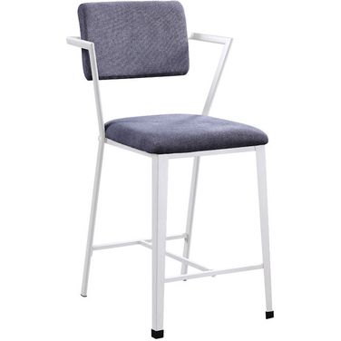Cargo Counter Height Chair (White) (Set of 2)