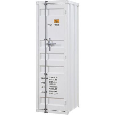Cargo Youth Single Door Wardrobe (White)