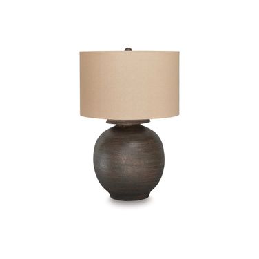 Carlenbury Table Lamp In Antique Brown