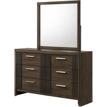 Carlton Dresser Mirror In Brown
