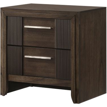 Carlton Night Stand In Brown