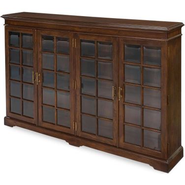 Carmel By The Sea Walnut Brown Bookcase