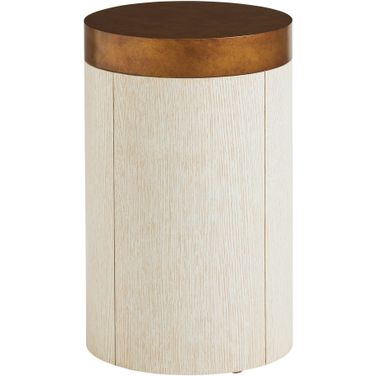 Carmel Crest Round End Table In Monterey