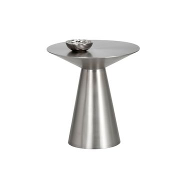 Carmel End Table In Silver