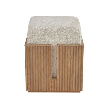 Carmen Bunching Stool In Skylark