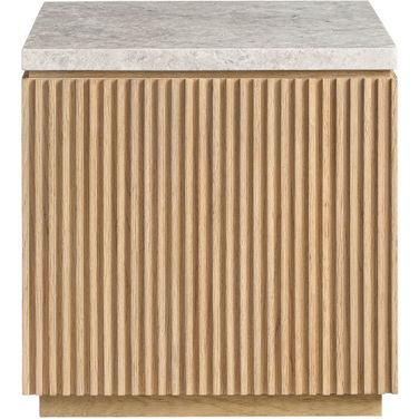 Carmen Side Table In Skylark