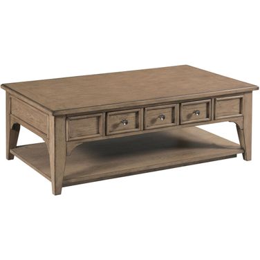 Carmine Beatrix Rectangular Coffee Table In Latte