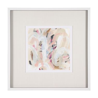 Carnivale II Framed Wall Art In Brown and Gray