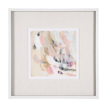 Carnivale III Framed Wall Art In Brown and Gray