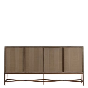 Carol Sideboard In Light Natural Blonde and Antique Bronze