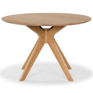 Carolee 46 Inch Round Dining Table In Natural