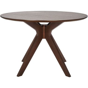 Carolee 46 Inch Round Dining Table In Walnut