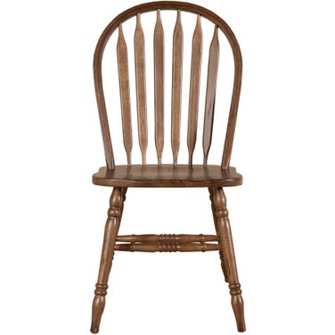 Carolina Crossing Antique Honey Windsor Side Chair set of 2