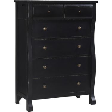 Caroline Chest In Soft Black