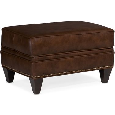 Carrado Ottoman In Cognac