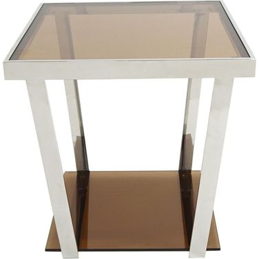 Carraway Silver End Table