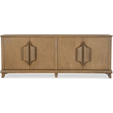 Carrier and Company Case Cyrus Four Door Credenza In Brown