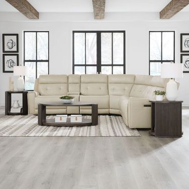 Carrington 6 Piece Sectional In Baja Stone