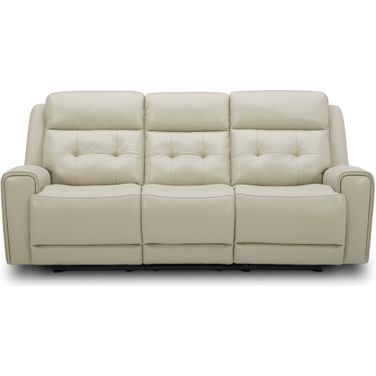 Carrington Power Reclining Sofa In Baja Stone