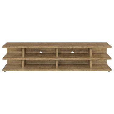 Cartmill 78 Inch 2-Tier TV Stand Media Console In Mango
