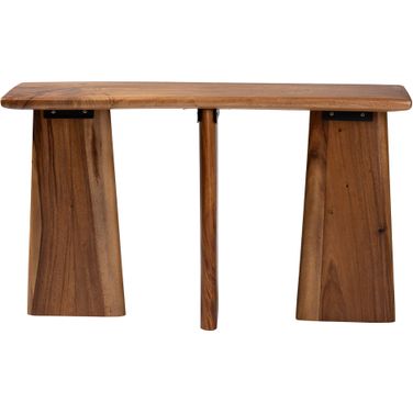Caruso Suar Wood Console Table In Natural