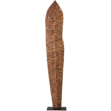 Carved Leaf on Stand TH89167