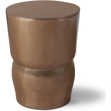 Carved Stool In Brown