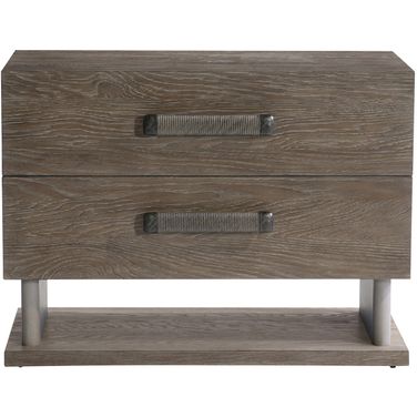 Casa Paros Nightstand with Panel Base