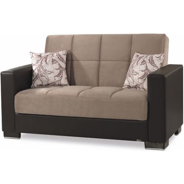 Casamode Armada Sand Brown Loveseat
