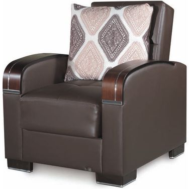 Casamode Mobimax Brown PU Arm Chair