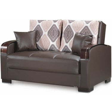 Casamode Mobimax Brown PU Loveseat