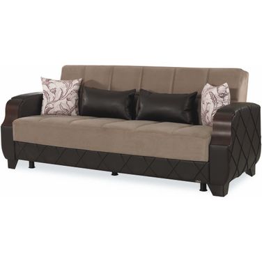Casamode Molina Lyon Dark Brown Sofabed