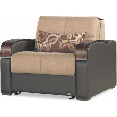 Casamode Sleep Plus Brown Chair Sleeper