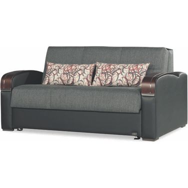 Casamode Sleep Plus Gray Loveseat Sleeper