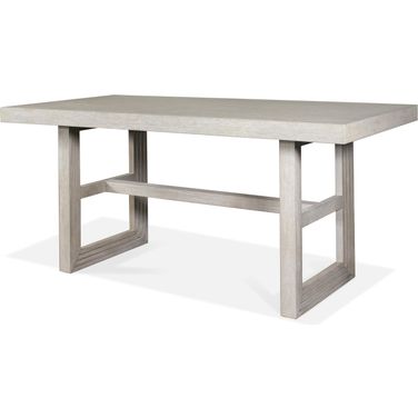 Cascade Dovetail Rectangular Counter Height Dining Table