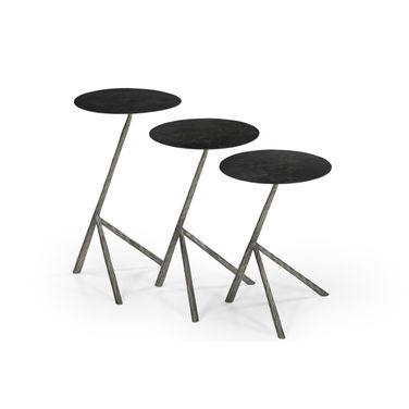 Cascade Nesting Tables In Bronze