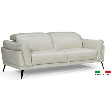 Casino Loveseat In Light Grey