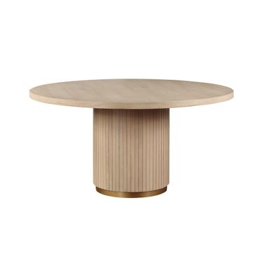 Caspian 59 Inch Dining Table In Oak