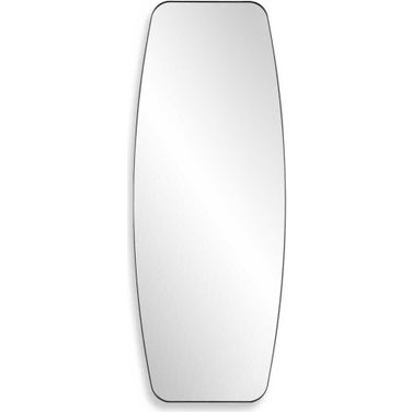 Caspian Curved Dressing Mirror In Black