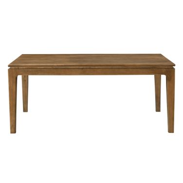 Cassandra Large Rectangular Dining Table In Spice Tan