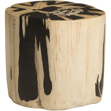 Cast Petrified Wood Stool PH85494